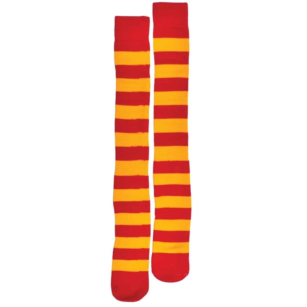 Socks Clown Red Yellow